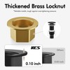 KES Black Pop Up Drain Stopper for Bathroom Sink, Sink