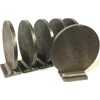 MagnumTarget 5in 3/8in AR500 Knock-Over Steel Shooting Range Targets-Metal NRA