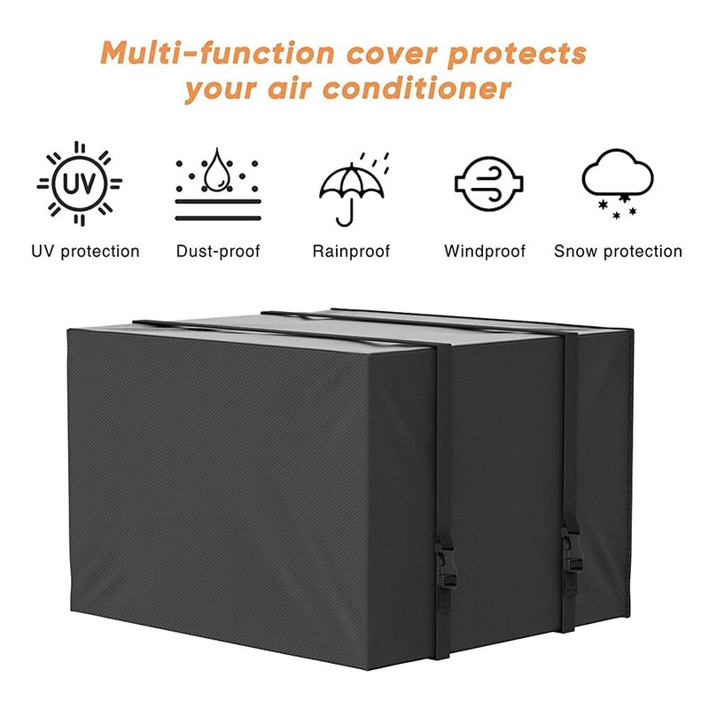 Air Conditioner Cover for Window Units Outside Winter Ac Covers