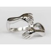 Sovats Women's Hug Ring, Sterling Silver