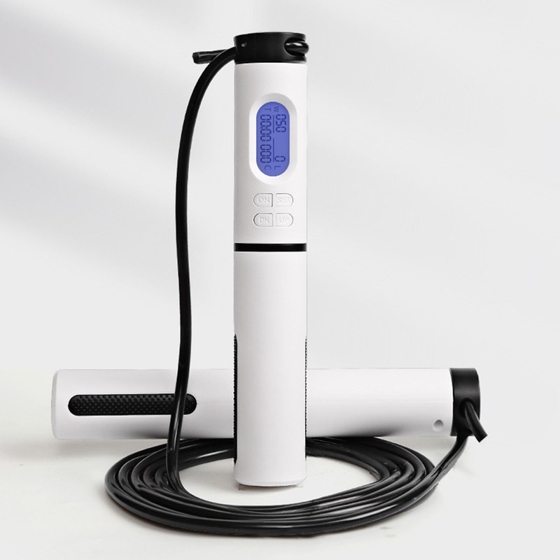 Electronic Jump Rope Workout Weighted Handle Smart Exercise Skipping Rope