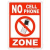Brimar - 10" x 14" - No Cell Phone Zone