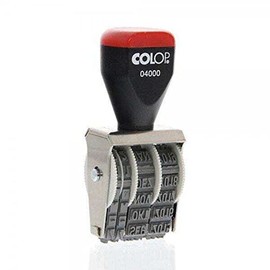COLOP 04000 Date Stamp and Operating Holiday Stamp Date Stamp 4 mm