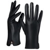 GSG SINCE 1998 Womens Chromium-free Genuine Leather Gloves Wool Lined