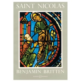 Saint Nicolas: A Cantata. op. 42. tenor solo, mixed choir (SATB), women's choir (SA), 4 boy's voices, string orchestra, piano (4 hands) and percussion. Réduction pour piano.