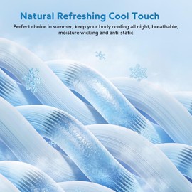 HOMFINE Cooling Blankets for Hot Sleepers - Summer Blanket Thin Lightweight Breathable Soft Double Side Enhanced Blanket for Bed Couch Sofa, Keep Cool for Night Sweats (Dark Blue, 60 x 80 inches)