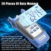 Flylin Fiber Optical Power Meter, Handheld Cable Tester with Visual