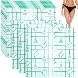 Lothee 40 Pcs Thigh Lift Tape Cellulite Adhesive Waterproof Body Lifting Tape for Saggy Skin Tummy Arms Inner Leg for Beauty Women(Curved Edge,4.72 x 4.72 Inch)