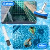 Tioncy 7 Pcs Pool Tile Cleaning Kits Includes Pool Brush