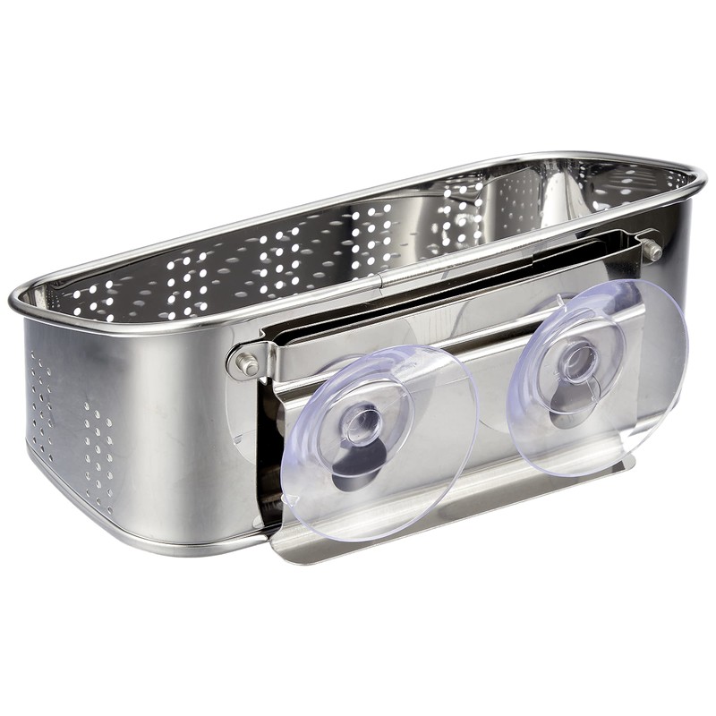 Pearl Metal HB-1652 Sponge Scrubber Rack, Large, Stainless Steel, Made