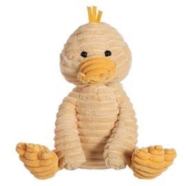 Apricot Lamb Toys Plush Corduroy Duck Stuffed Animal Soft Cuddly Perfect for Child (Corduroy Duck, 9 Inches)