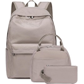 Kids Backpack Boys Elementary Bookbag Set 3 Pcs Waterproof Kindergarten School Bag with Insulated Lunch Tote Box and Pencil Pouch for Primary