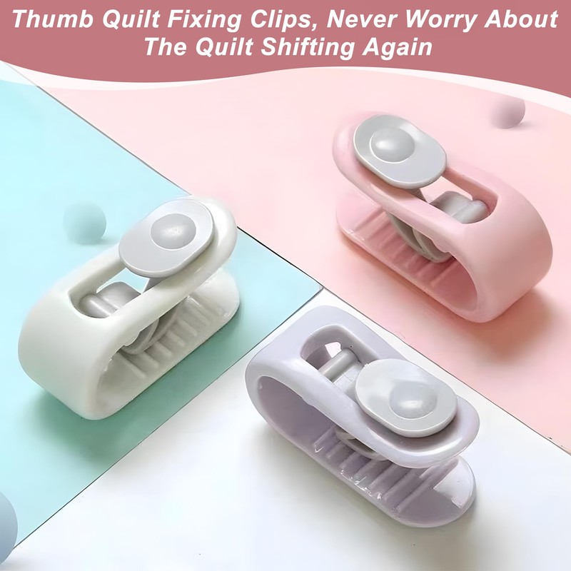 12pcs Duvet Clips Bedding Fasteners – No Sewing Quilt Holders