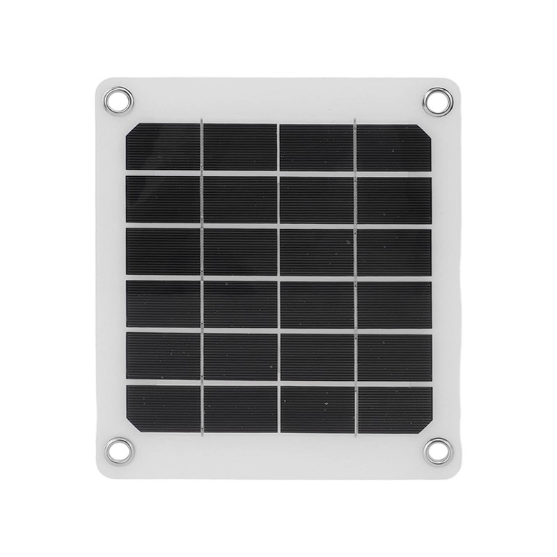 10W Solar Powered Exhaust Fan 5V Waterproof Portable Monocrystalline Silicon