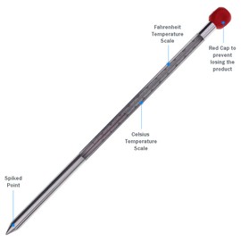 Brannan Soil Thermometer to Monitor Soil Temperature Prior to Sowing and Planting with This Useful Garden Soil and Ground Temperature Thermometer 320mm