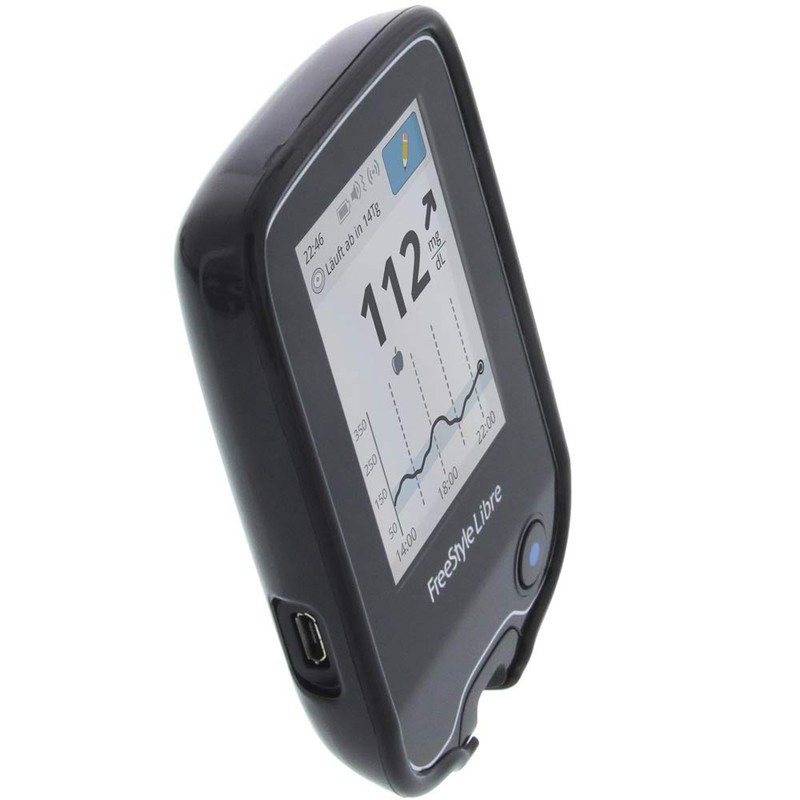 foto-kontor Case Compatible with Abbott Freestyle Libre 1 Case Rubber
