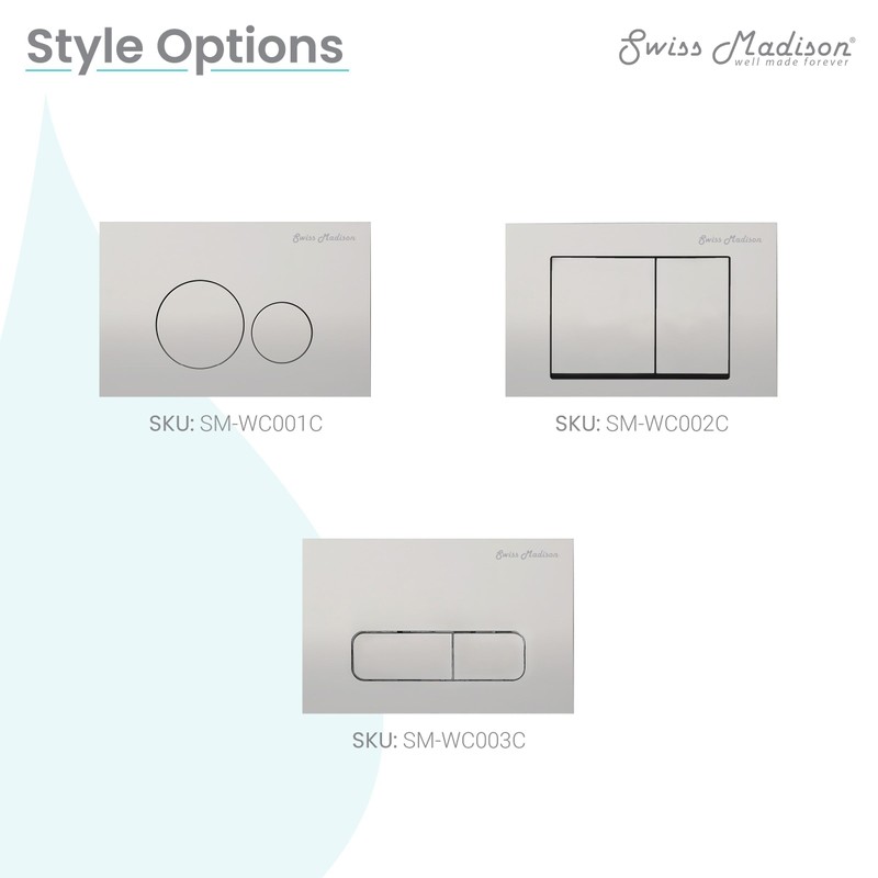 Swiss Madison Well Made Forever Swiss Madison SM-WC001 Dual-Flush Actuator