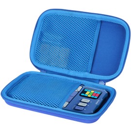 Lebakort Storage Case Compatible with GiiKER Super Slide Puzzle Games Original 500+ Challenges Brain Teaser Puzzle Toys for Kids Teens (Blue Case)