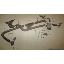 NORS 1936-1975 Buick 3" Flexible Heater & Defroster Air Duct Hose..Sold by the Foot.