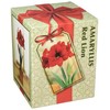 Amaryllis Growing Kit. Includes: Big Red Lion Bulb, Plastic Pot
