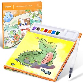 JoyCat Paint with Water Coloring Books, Watercolor Painting Sets, Arts and Crafts Drawing Activities Toy - Style: Animal