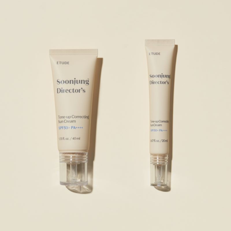 Etude [에뛰드]순정 디렉터 선크림 (톤업 수정/수분/무기자차) [Etude] Pure Director Sunscreen