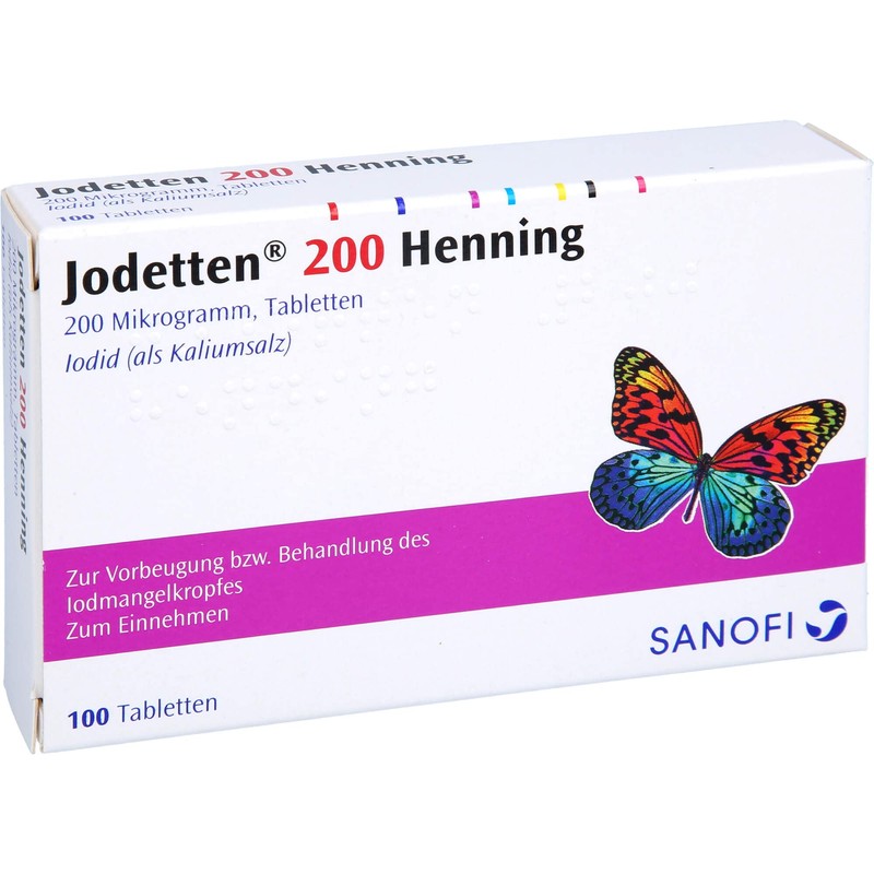 JODETTEN 200 Henning Tablets Pack of 100