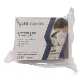 Rollmed Portaobjetos Laminillas Pk 5 Cajas De 50 Pzas C/u Esmerilado