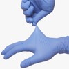 Okamoto OM-387BL Eco Soft Nitrile Blue L 200 Sheets