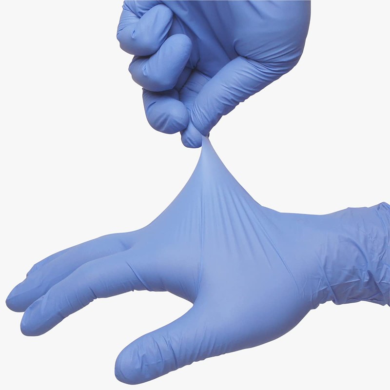 Okamoto OM-387BL Eco Soft Nitrile Blue L 200 Sheets