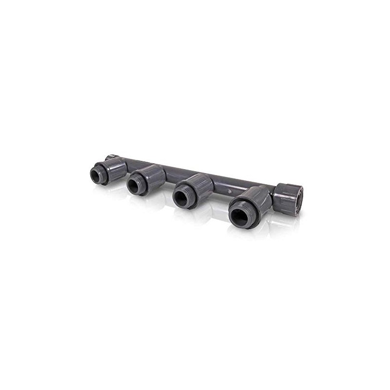 PVC screw connection, distributor Rain Bird 4-way distributor, 1 inch