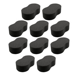 Beaupretty 10 Pieces Sponge Hair Brush Barber Brush Sponge Brush for Hair Salon Cleaning Brush Hair Removal Sponge Replacement Curl Brush Mens Duster Salon Barber Duster Neck