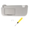 Car Sun Visor Left Driver Side Gray High Hardness Sun