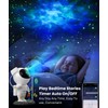 FOMYHEARD LED Starry Sky Projector Astronaut Night Light, DIY 256