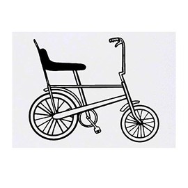 'Chopper Bike' Temporary Tattoo - Water Resistant, Skin-Safe, Non-Toxic Transfer (TO00035200)