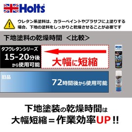 Holz MH11623 Paint Paint, Urethane Coated Resin Paint, Tough Urethane, Matte Black, 11.8 fl oz (320 ml)