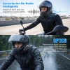 2 Pcs Y12pro Intercomunicador Bluetooth Para Cascos De Moto