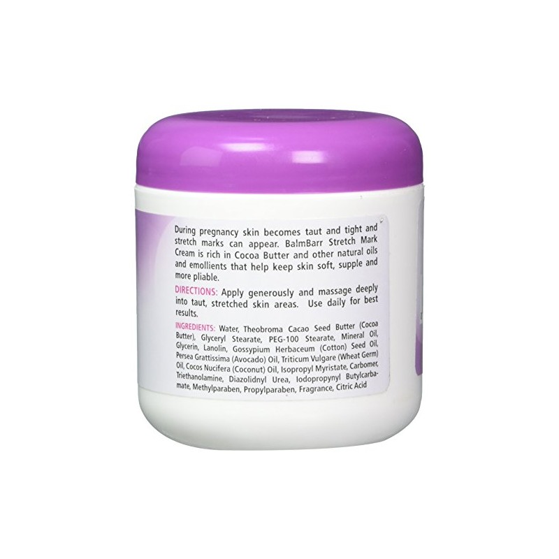 BalmBarr Cocoa Butter Formula Stretch Mark Cream 6oz
