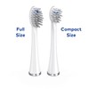 Waterpik Waterpik Genuine Compact Replacement Brush Heads With Covers for