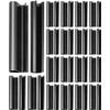 24 Pack Winter Pool Cover Clips for Above Ground Pool,2 Shapes Pool Clips Pool Cover Clamps 4.7 inch Pool Wind Guard Clips Pool Black Securing Cover Clip for Swimming Pool with Metal Railing