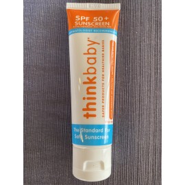 Thinkbaby Think Thinkbaby SPF 50 Sunscreen 3 fl oz 89 ml BPA-Free, Not Tested on Animals,