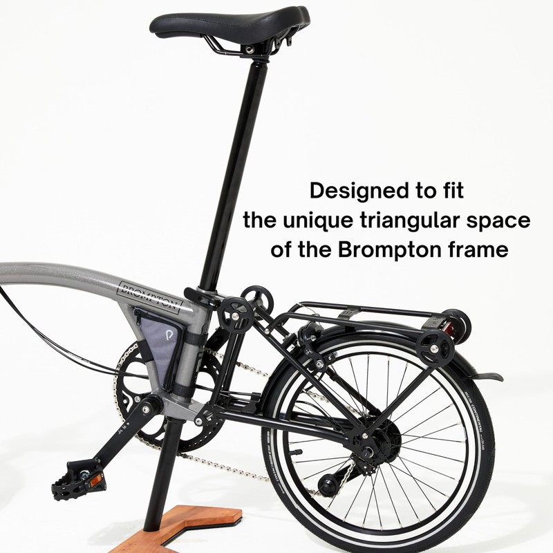 Vincita Boomerang Bag - Frame Bag for Brompton Bike -