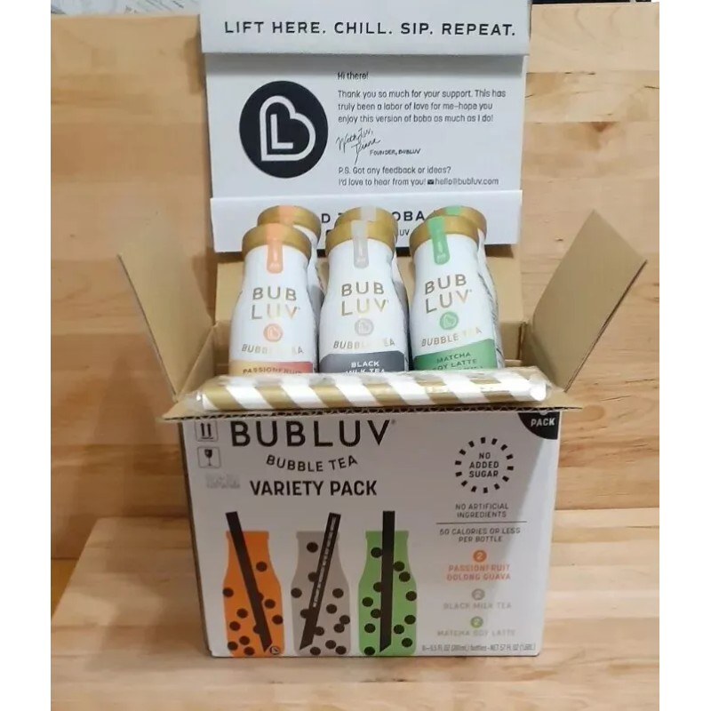 BUB LUV REDUCED! BUB LUV BUBBLE TEA variety: mtcha soy