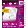 AVERY Ready Index Table of Content Dividers for Laser and