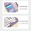 Money Saving Binder Waterproof PU Leather A5 Budget Binder with