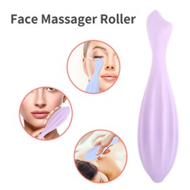 URTERYSER Face Roller, Silicone Skin Care Beauty Lifting Contouring Silicone Face Massage Face Roller