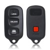 MechanMagic 2PCS Key Fob Remote Replacement Fits for Toyota 4Runner
