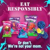 Toztecas Wild Drops, Chewy Gummies, Spicy Fruit Flavored Candy, 2.8