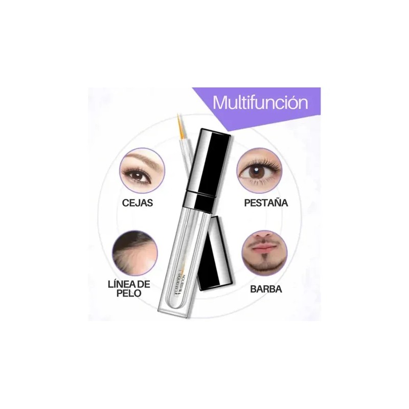 2 Cuidado Facial Serum Fortalecedor Crecimiento Pestaña Lash