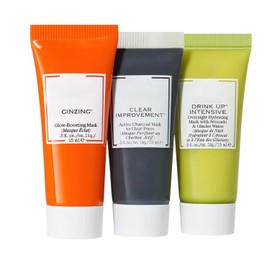 BETWEETH Set of Glow Boosting, Active Charcoal and Drink up Overnight Mask